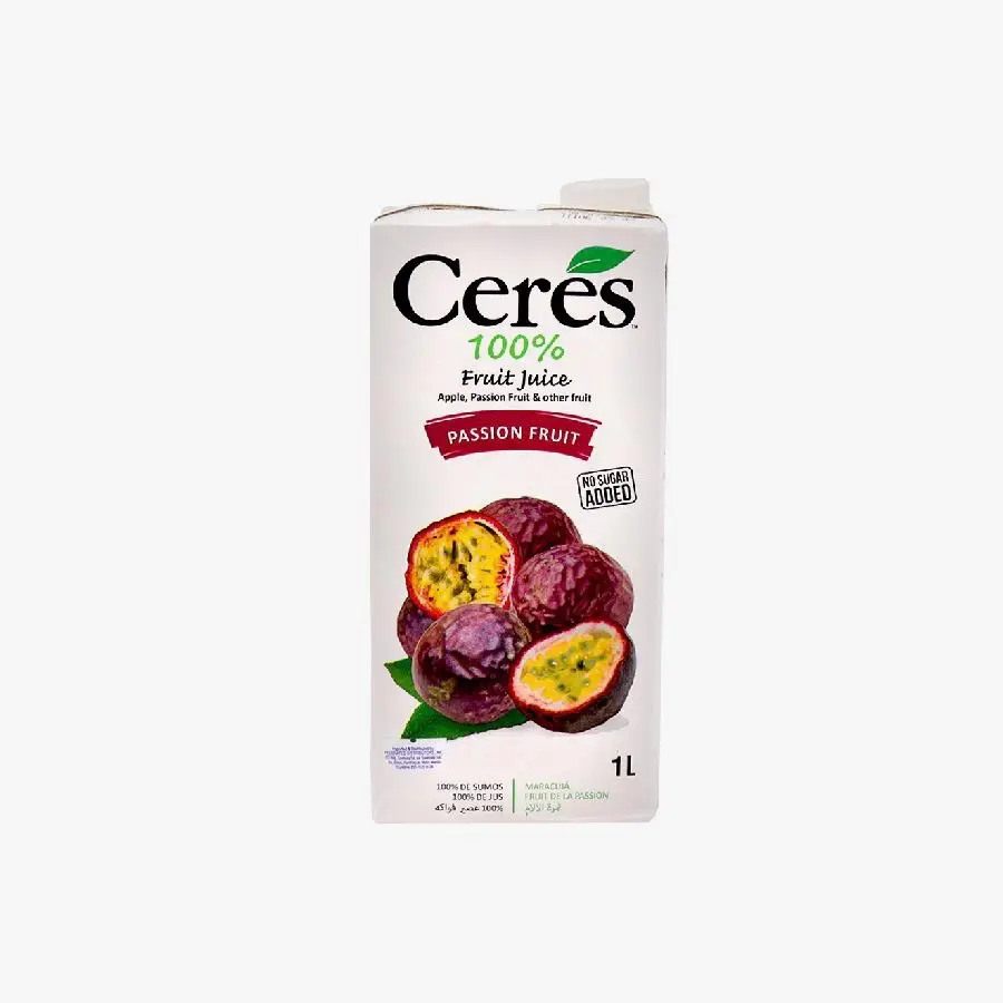 Ceres Tetra 100% Fruit Juice Passion Fruit 12x1L