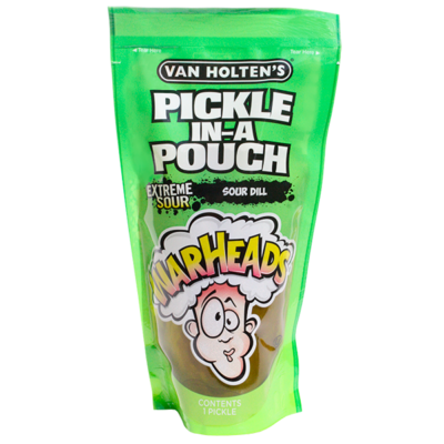 Van Holten Warhead Jumbo Xtreme Sour Pickle 12ct