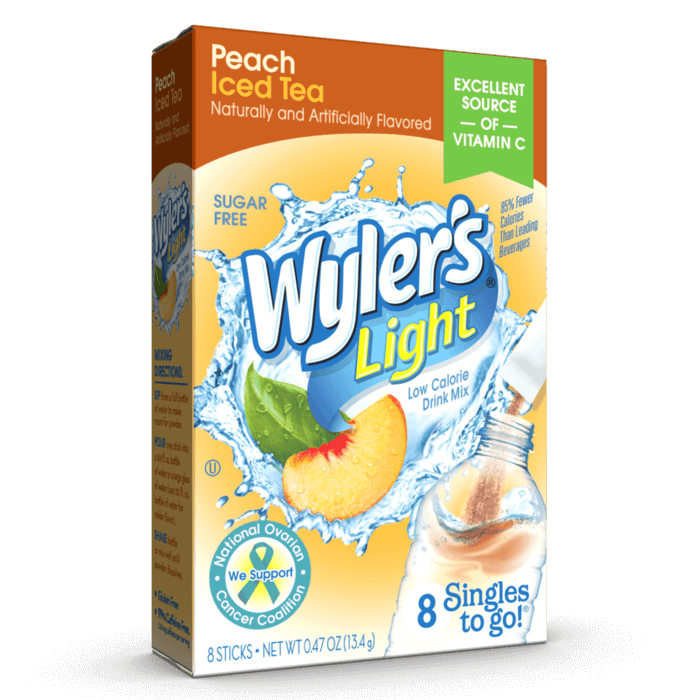 Wyler's STG Tea With Peach 12x8CT