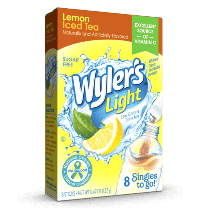 Wyler's STG Tea/Lemonade 50/50 12x8CT