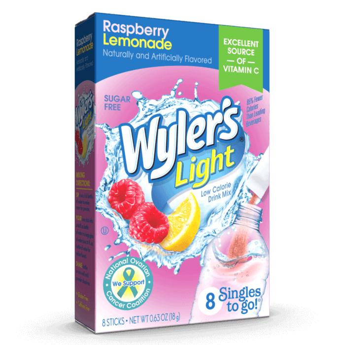 Wyler's STG Raspberry Lemonade 12x8CT