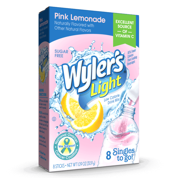 Wyler's STG Pink Lemonade 12x8CT
