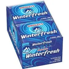 [WWG] Wrigley's Winter Fresh Gum Slim 10CT