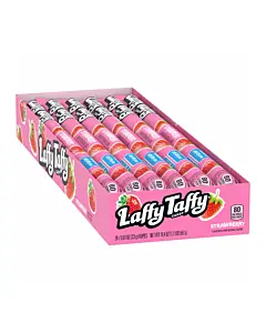 Wonka Laffy Taffy Rope Strawberry  24CT 