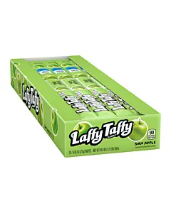 Wonka Laffy Taffy Rope Sour Apple - 24CT 