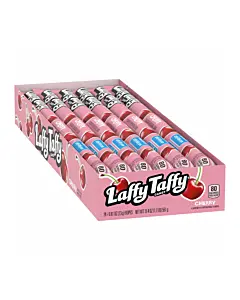 Wonka Laffy Taffy Cherry - 24 CT