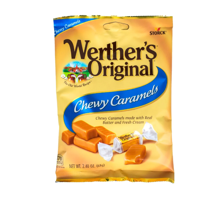 Werther's Chewy Caramel 12x2.65oz
