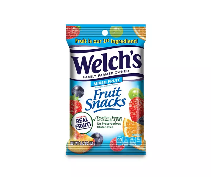 Welch Fruit Snacks Mixed Fruit 12x5 OZ