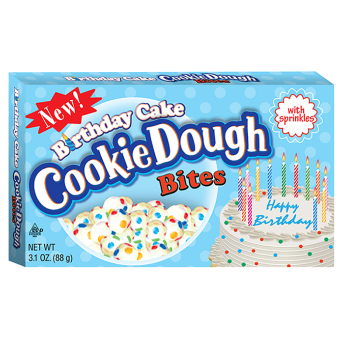Cookie Dough Bites Birthday Cake Theatre Box 12x141g					 