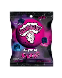 Warheads Cubes Galactic Peg Bag 12x3.5oz