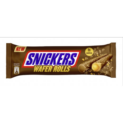 Wafer Roll Snickers 12x24g Expiry 23.8.25