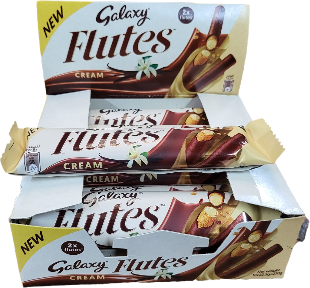 Wafer Roll Galaxy Flute Cream 12x22.5g
