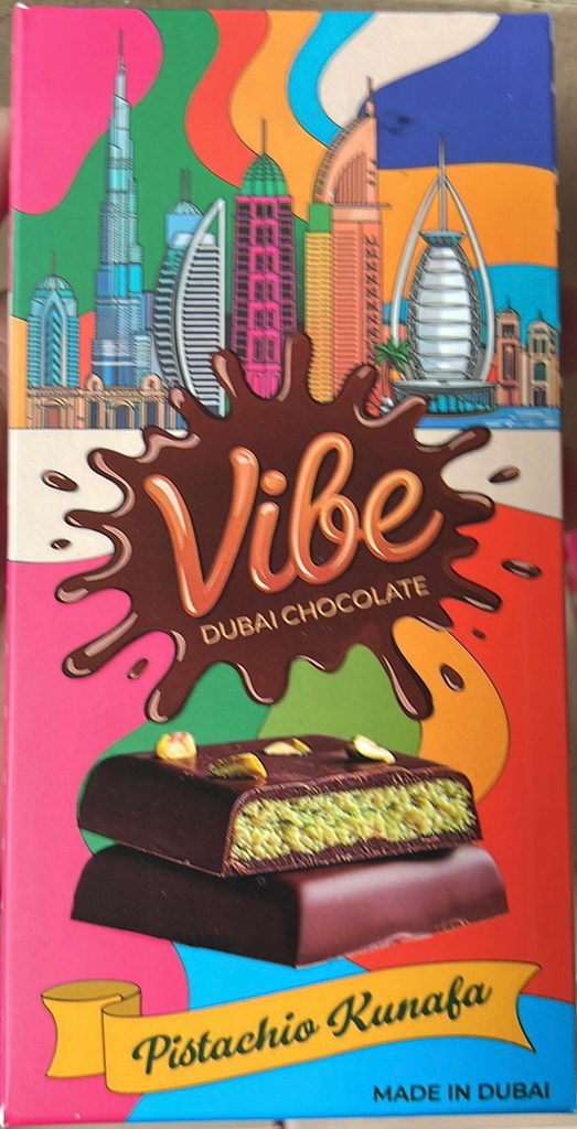 Vibe Dubai Chocolate Pistachio Kunafa 1x200g