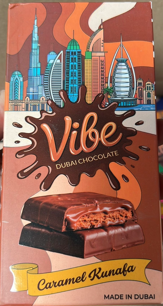 Vibe Dubai Chocolate Caramel Kunafa 1x200g