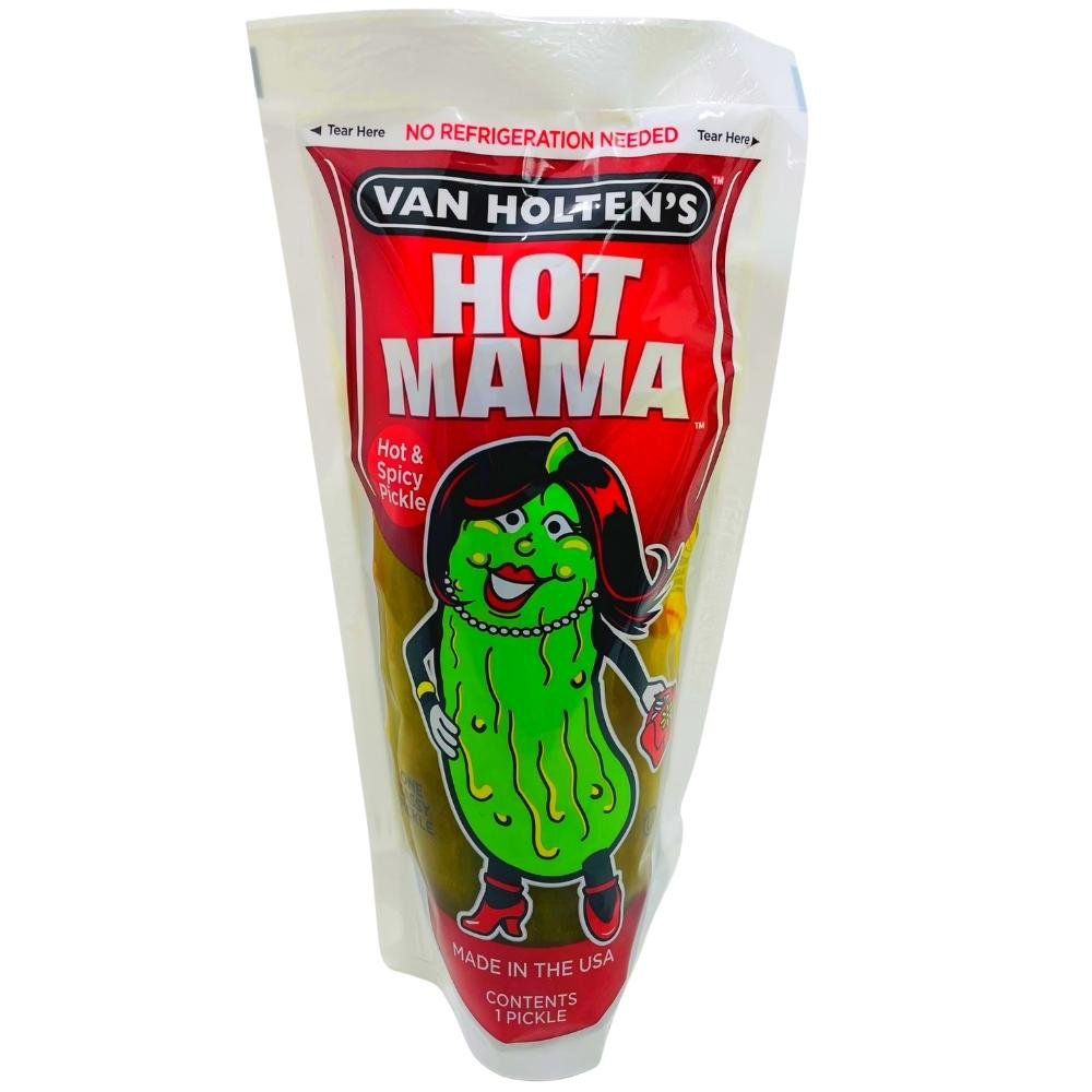 Van Holten Hot Mama Pickle in Pouch 12x306g