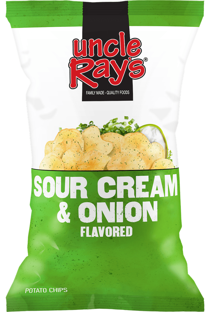 Uncle Ray Sour Cream & Onion 9x240g