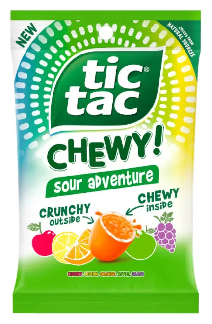 [TTCS] Tic Tac Chewy Sour Adventure Mix 12x2.8oz
