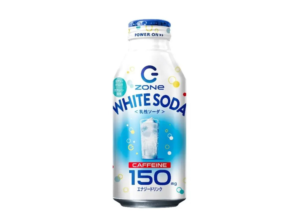 SUNTORY HYPER ZONe ENERGY WHITE SODA 24x400ml