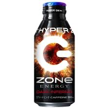 SUNTORY HYPER ZONe ENERGY DARK INFERNO 24x400ml
