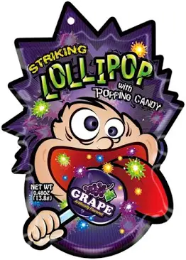 Striking Lollipop Grape 13.8g 4x4x12pk