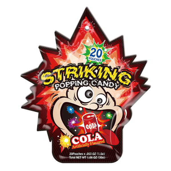 Striking Lollipop Cola 13.8g   4x4x12pk