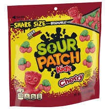 Sour Patch Cherry Reselable Share Size 12x340g