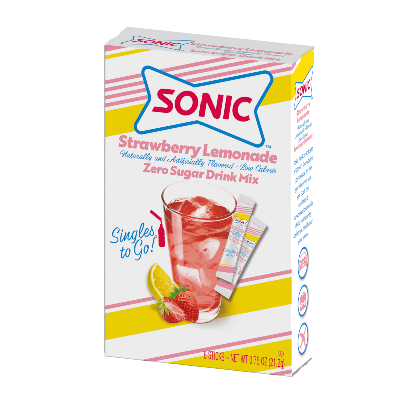 Sonic STG Strawberry Lemonade 12x6ct
