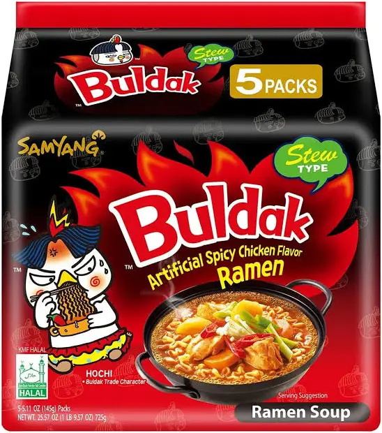 Samyang Buldak Stew MultiPack 5x135g