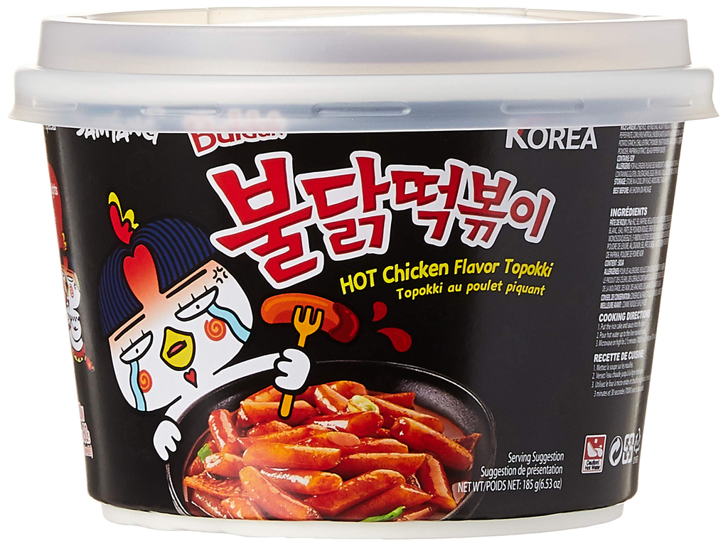 Samyang Buldak Hot Chicken Flavour Topokki 16x185g