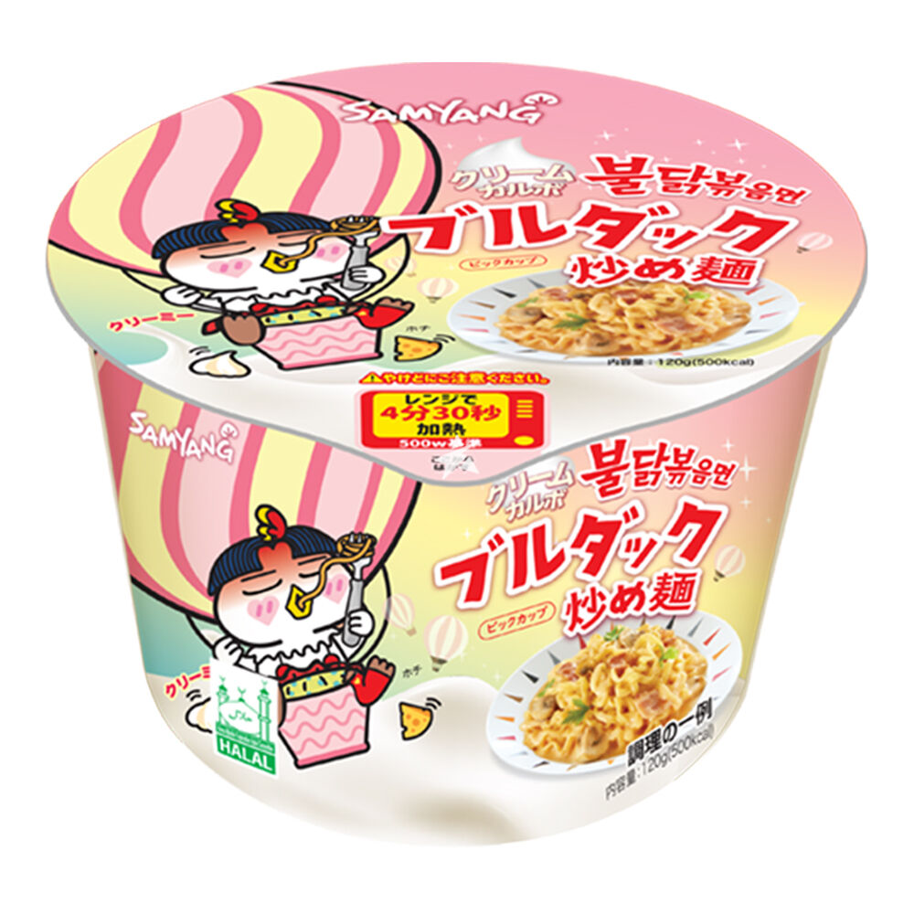 Samyang Buldak Cream Carbonara Bowl 16x105g