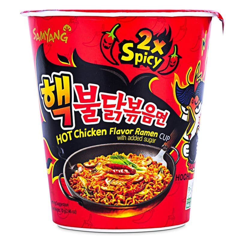 Samyang 2XSpicy Cup 30x70g