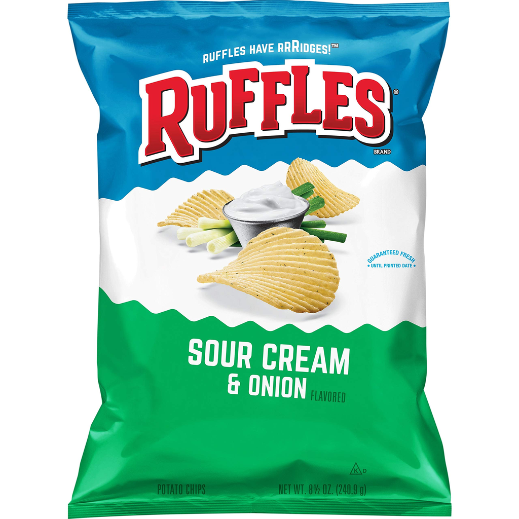 Ruffle Sour Cream Onion 15x184.2g