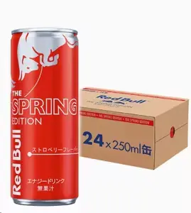 Red Bull Spring Strawberry Flavor Japan 24x250ml