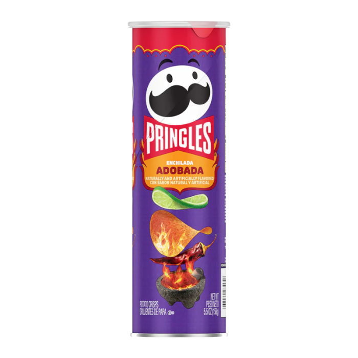Pringles Enchilada Adobada 14x156g Expiry April'26