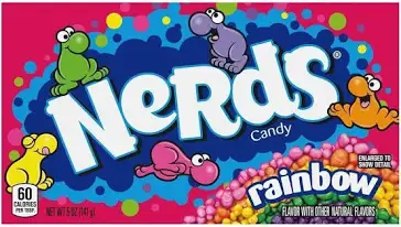Nerds Rainbow Theatre box 12x141g