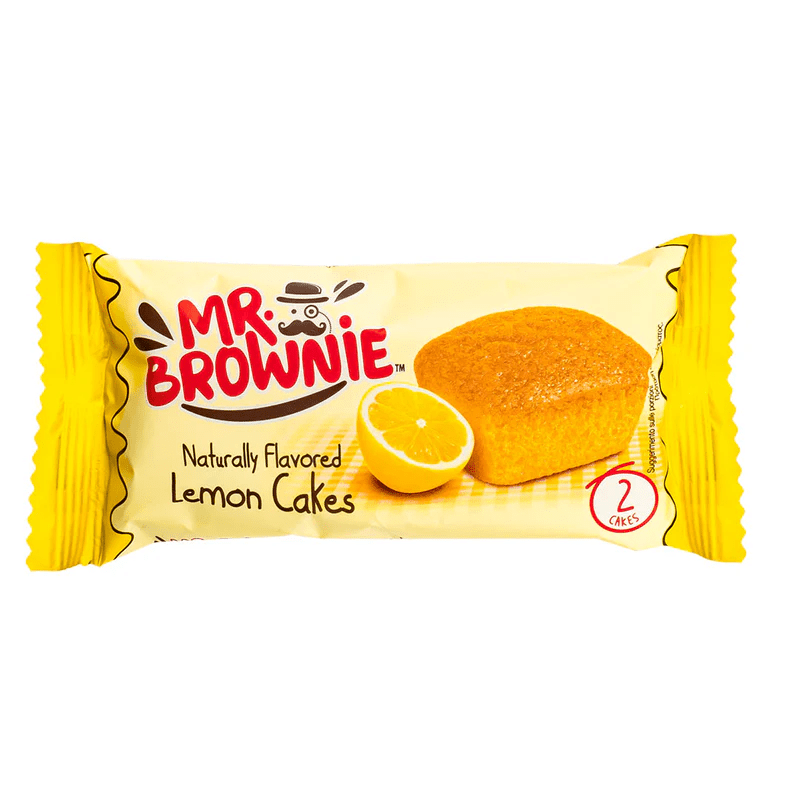 Mr Brownie Lemon Cakes 2x12x50g