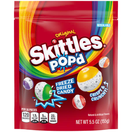 Skittles Original Pods freeze Dried 8x5.5oz