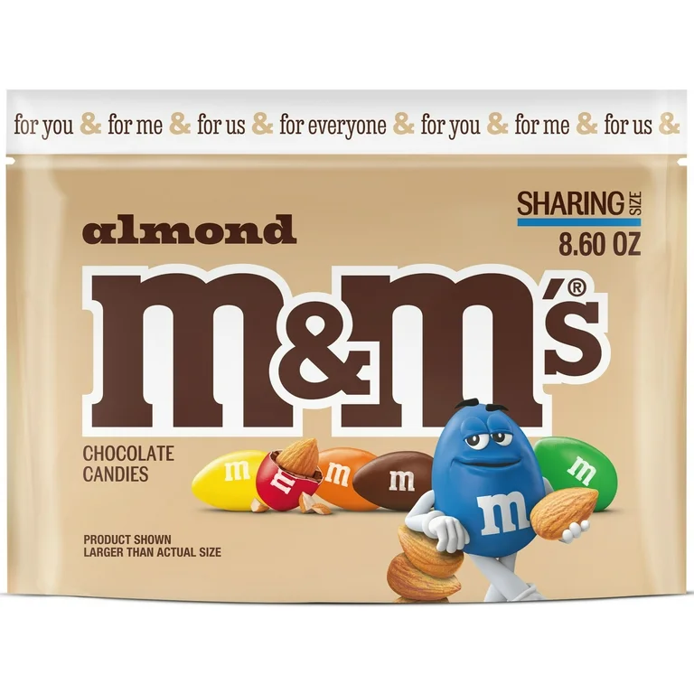 M&M'S Almond 8x8.6oz