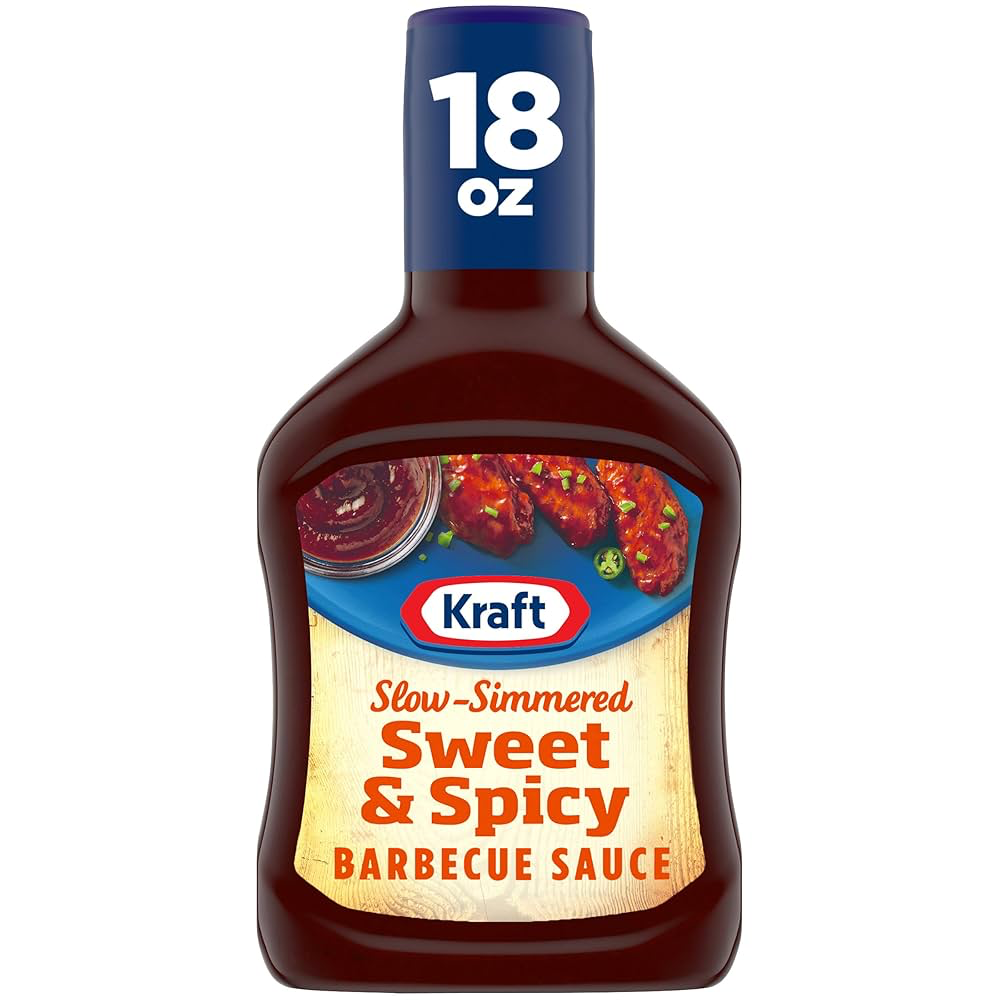 Kraft Sweet&Spicy BBQ Sauces 6x510g Expiry 31.1.26