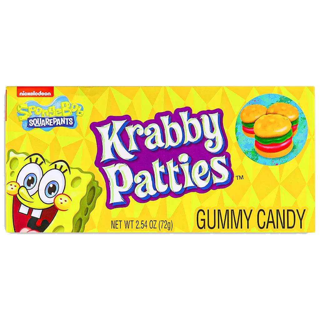 Krabby Patty Candy Theatre box