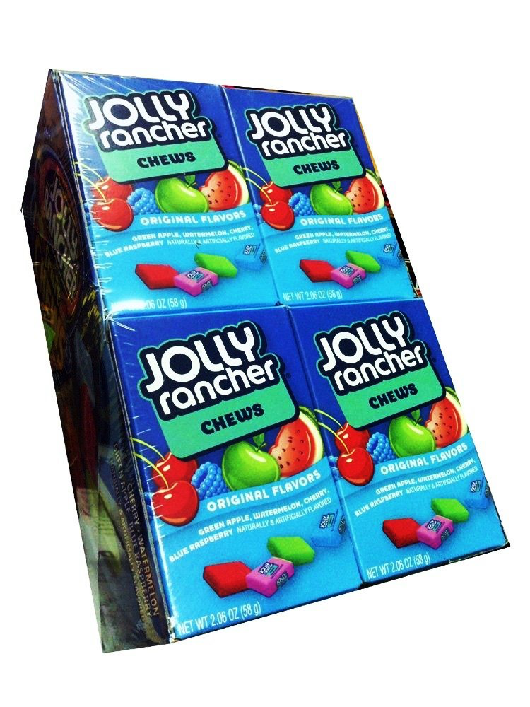 Jolly Rancher Fruit Chews Original 12x2.06oz