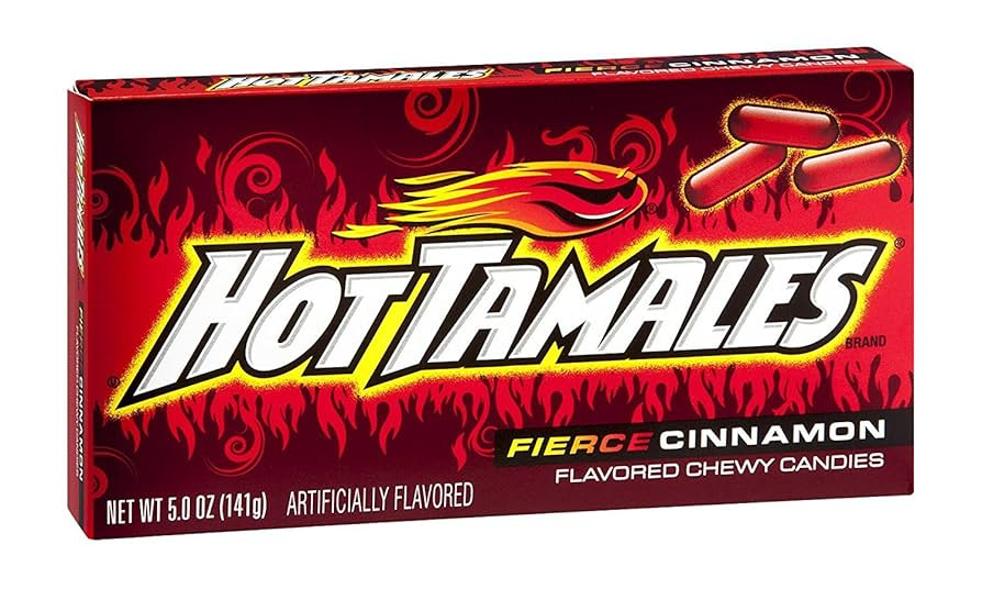 Hot Tamales Theatre Box 12x4.25oz
