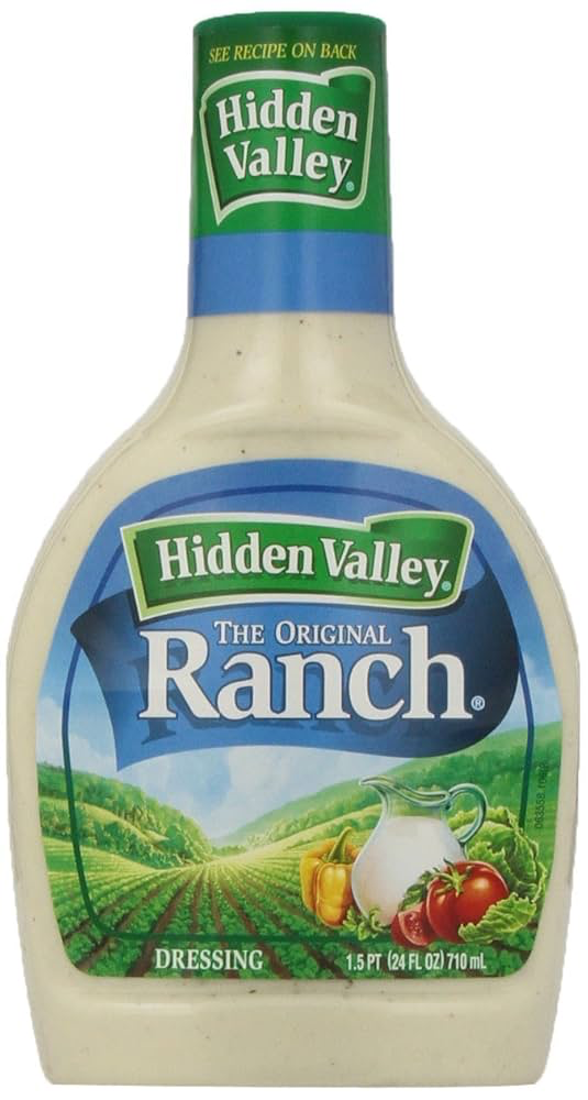 Hidden Valley Original Ranch Squeeze Bottle 12x24oz
