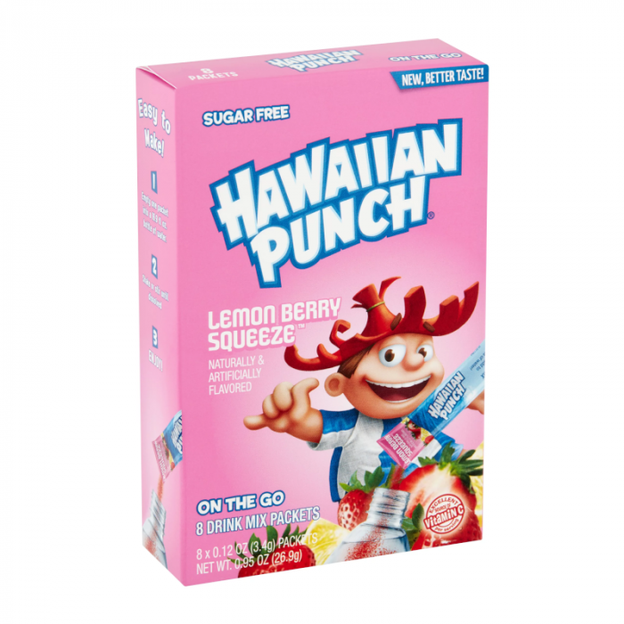 Hawaiian Punch STG Lemonade Berry Squeeze 12x6ct