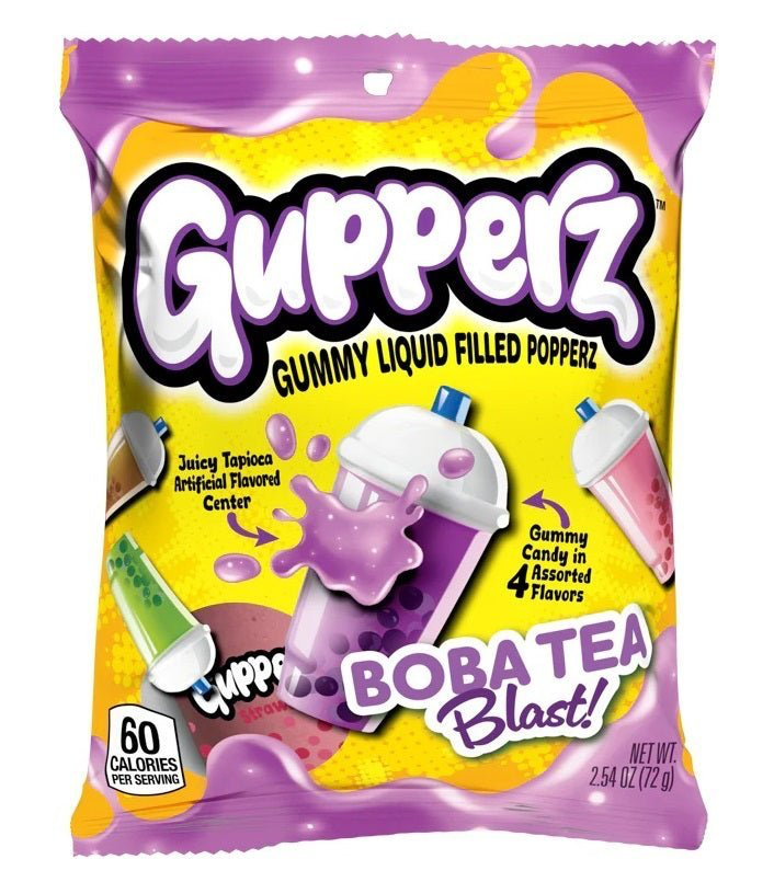 Gupperz Boba Tea Blast 12x72g Expiry 22.6.25