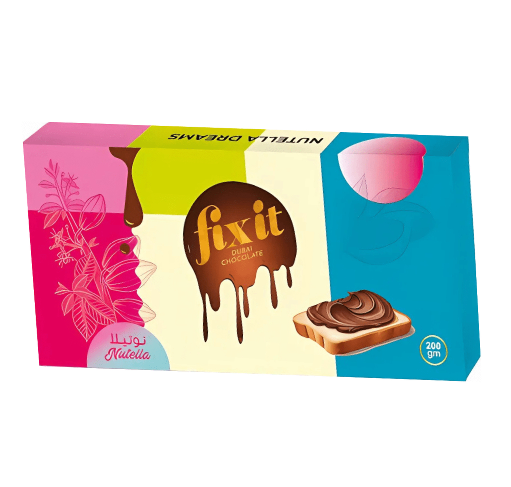 Fix Desert Chocolate Nutella Kunafa Cake 1x200g