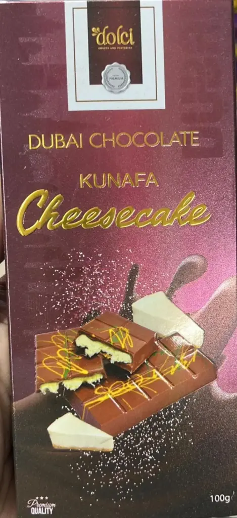 Dolci Chocolate Kunafa Cheese Cake 1x100g