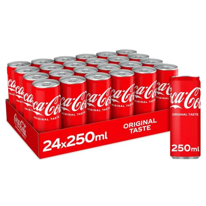 Coca Cola Slim Can Original Taste EU 24x250ml