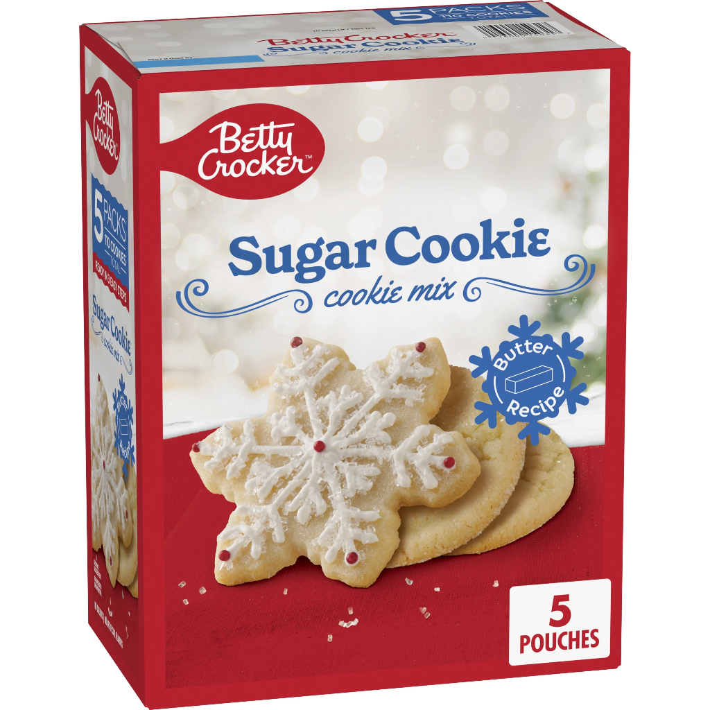 Betty Crocker Sugar Cookies Mix 5x496g Bags