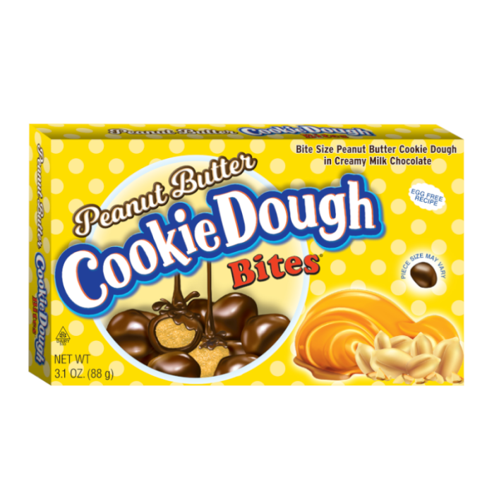Cookie Dough Bites Peanut Butter Theatre Box 12x88g